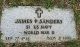 Headstone for James P. Sanders
