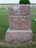 Headstone for John M Stonehocker